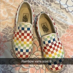 Rainbow vans